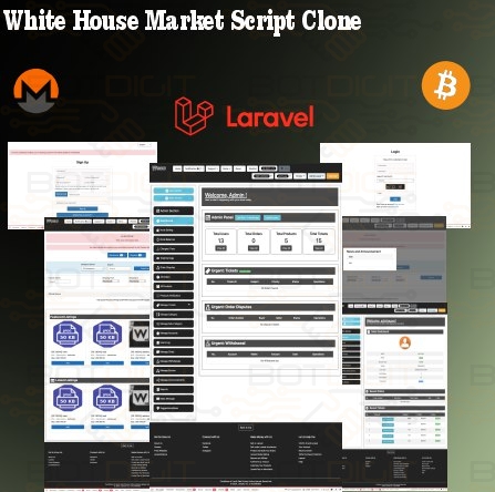 White House Market Script - Monero Only Privacy Focus