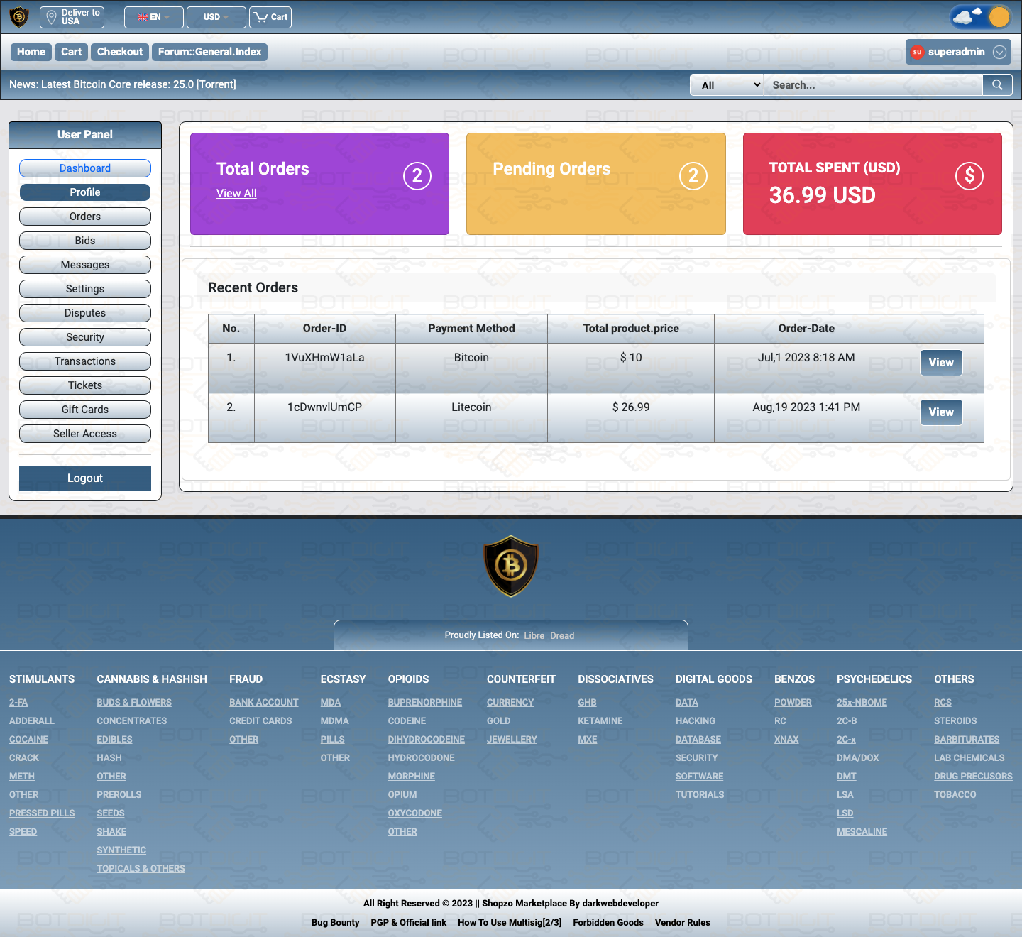 CryptoMarketX - Laravel Based Crypto Marketplace Script
